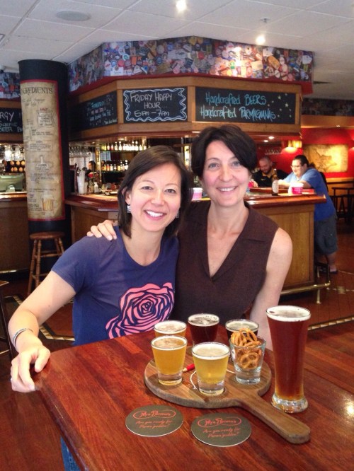 Vera and me at the parma place