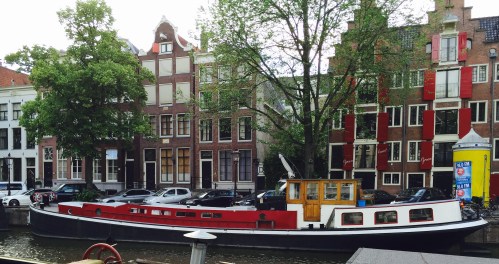 Amsterdam houseboat. Thanks Airbnb.